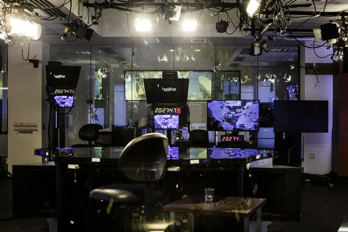 Ms Paula Hickey, the president of the union that represents Voice of America employees, called the layoffs illegal.