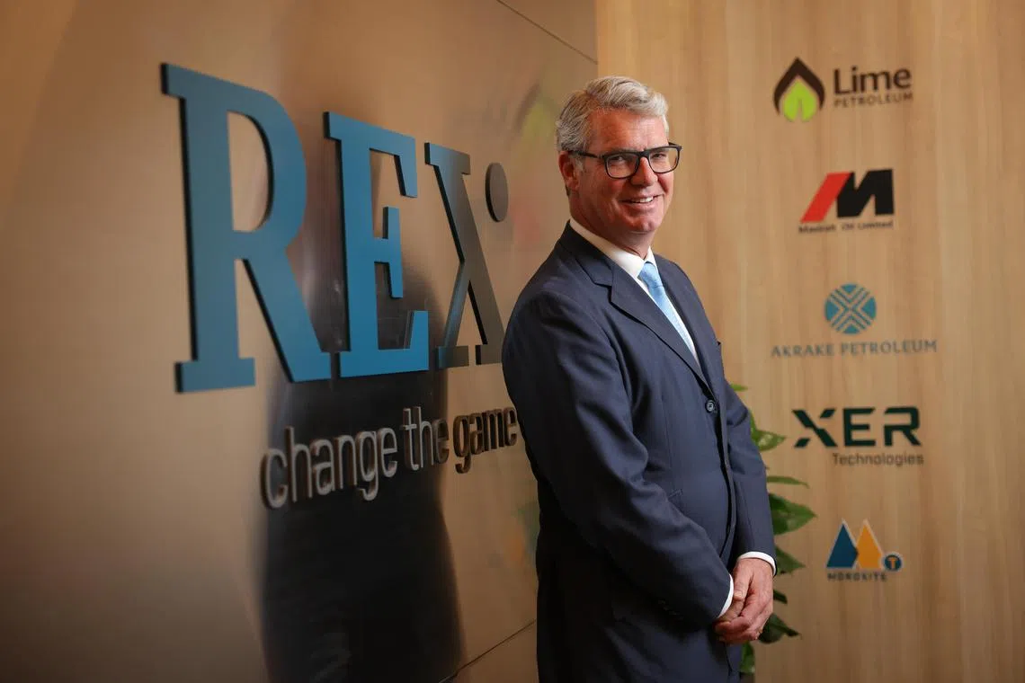 sarex ST20240424_202425631912 Ong Wee Jin / Tan Sue-Ann /

Interview with John D'Abo, Rex executive vice chairman.

