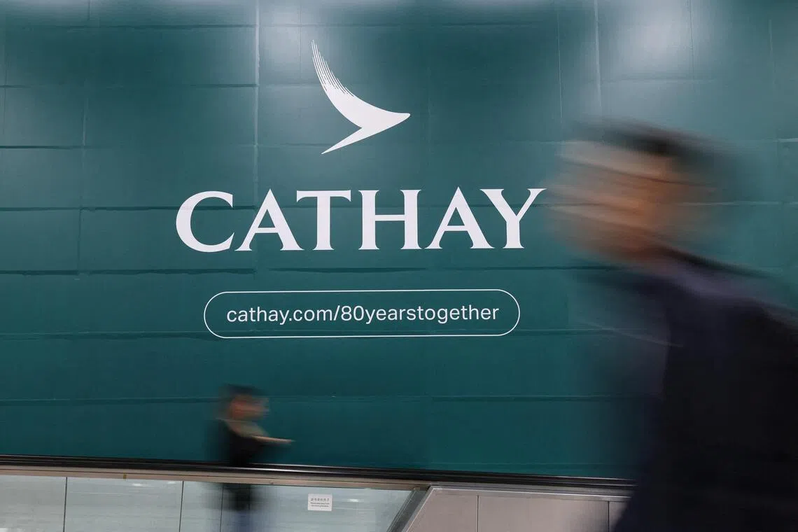 Cathay suspended flights to Dubai and Riyadh at the end of February after the war broke out.