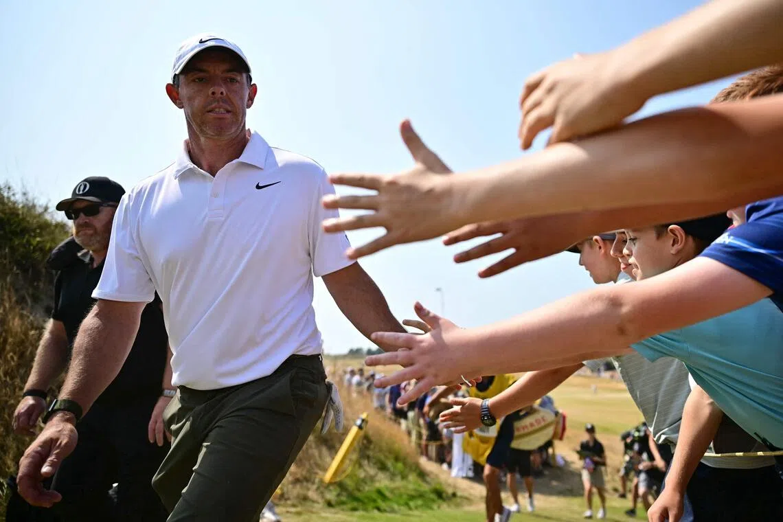 Rory McIlroy said he had conversations with PGA Tour CEO Brian Rolapp leading up to the tournament, having skipped it last year.