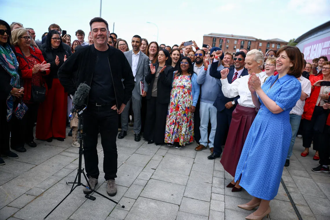 UK's Burnham pledges to offer social care reform at next election