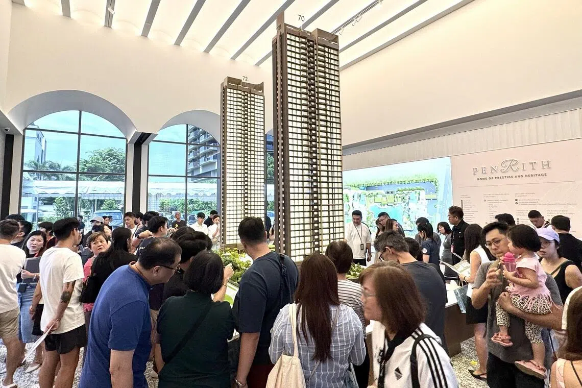 Penrith will be the first private residential project launched in Queenstown since 2018 PHOTO: HONG LEONG HOLDINGS