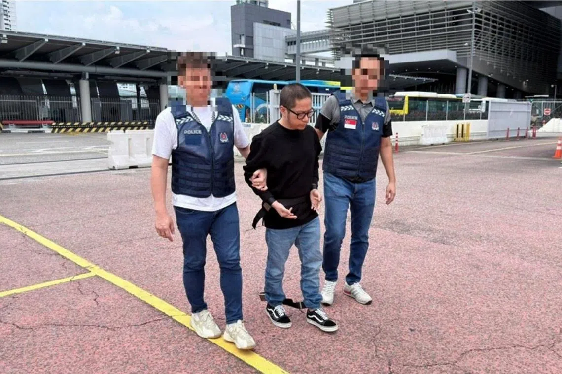 Francis Tan Thuan Heng was arrested in the Malaysian state of Perlis on March 10 and handed over to the Singapore Police Force on June 5.