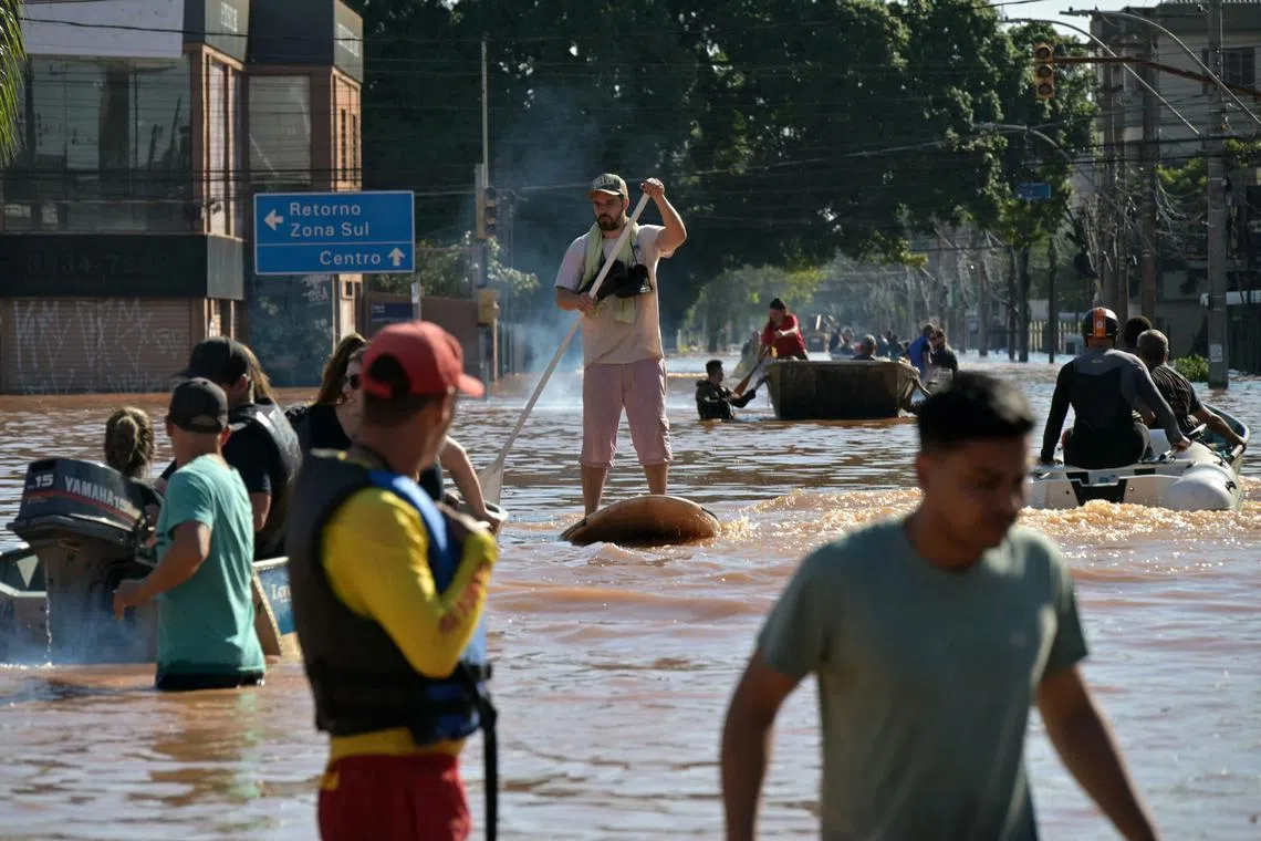 The latest in a string of weather catastrophes to hit Brazil has left dozens of people dead or missing and forced nearly 130,000 from their homes.