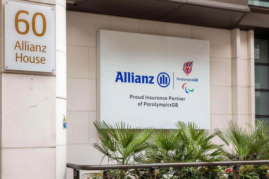 Allianz in July announced plans to buy a majority stake in Singapore’s Income Insurance.