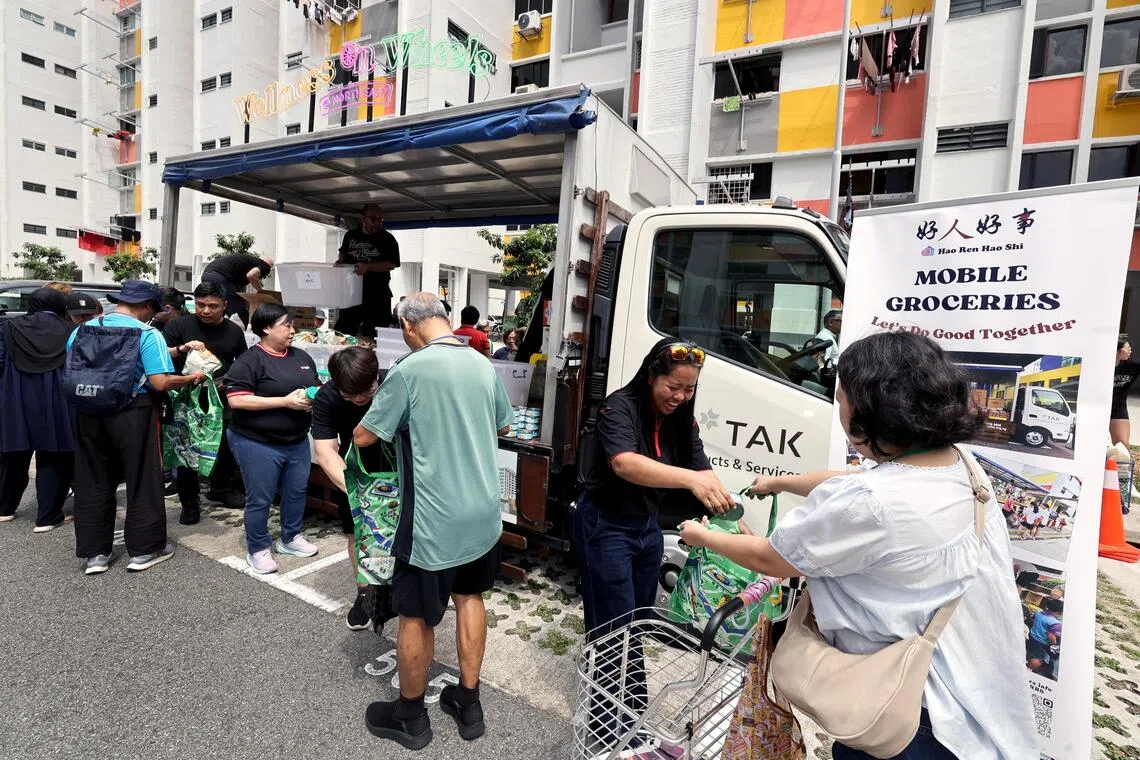 Through the partnership, FairPrice Foundation will support charity Hao Ren Hao Shi’s Mobile Groceries and Happy Mart initiatives across approximately 1,200 distributions.