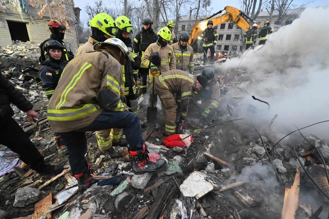 Russia hits Ukraine with hundreds of drones, missiles, kills at least 10 in Kharkiv