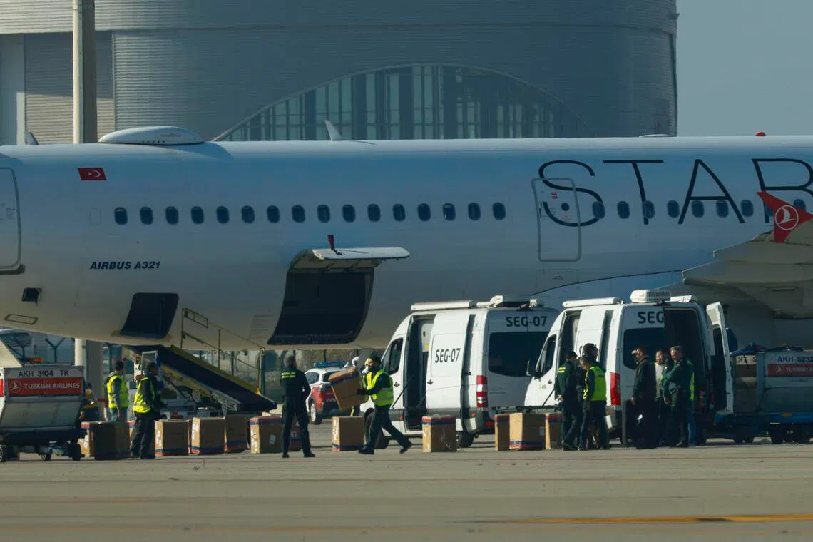 straitstimes.com - Bomb hoax forces Turkish Airlines to make emergency landing in Barcelona