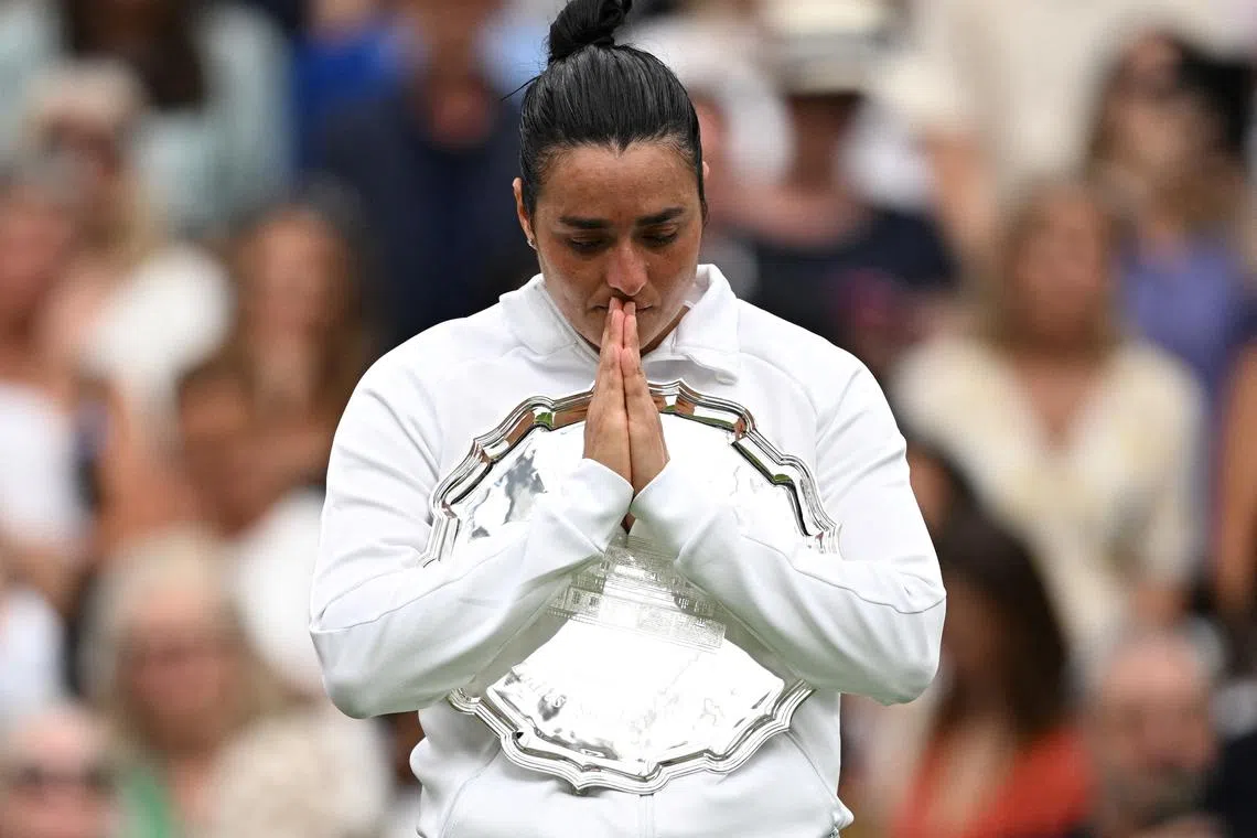 Ons Jabeur ended up as runner-up after putting on an error-strewn performance against the unseeded Vondrousova.