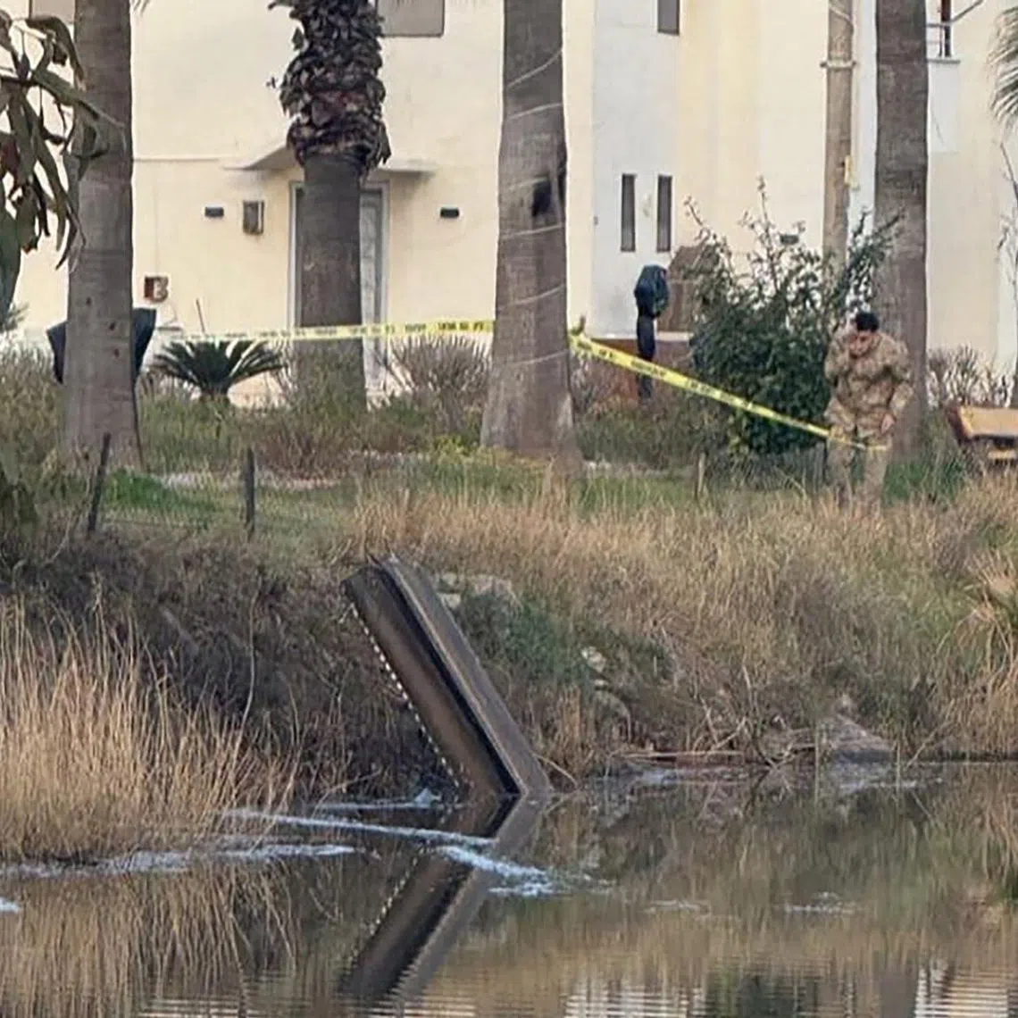 Ankara said debris from the air defence missile that intercepted the ballistic missile fell in the Dortyol district of Hatay province in south-eastern Turkey.