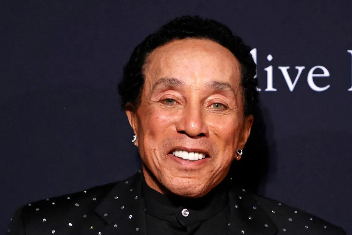 (FILES) US singer/songwriter Smokey Robinson arrives for the Recording Academy and Clive Davis pre-Grammy gala at the Beverly Hilton hotel in Beverly Hills, California on February 4, 2023. Motown legend Smokey Robinson was facing a multimillion dollar lawsuit on May 6 from four former housekeepers who allege the soul singer repeatedly raped and sexually assaulted them.
A lawsuit filed in a Los Angeles court claims the 85-year-old forced himself on the women multiple times over a number of years, often when his wife was not at home.
One of the plaintiffs alleges the "Tracks of My Tears" singer would summon her to his bedroom in his Los Angeles area home, and greet her wearing only his underwear. (Photo by Michael TRAN / AFP)