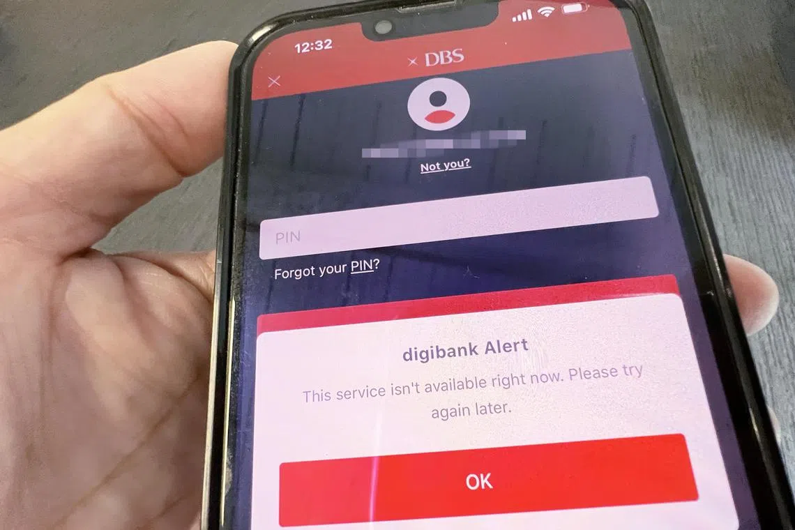 MAS has instructed DBS to conduct a thorough investigation to find out the root cause of the disruption.
