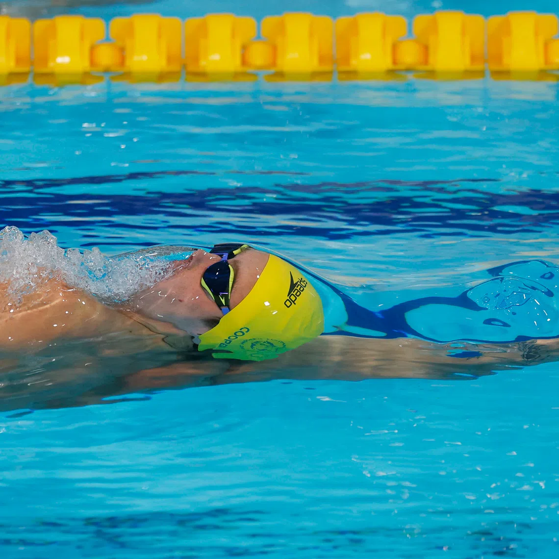 Commonwealth Games 2026 - Swimming - Tollcross International Swimming Centre, Glasgow, Scotland, Britain - July 28, 2026  Australia's Isaac Cooper in action during the men's 100m backstroke semi-final 2 REUTERS/Andrew Couldridge