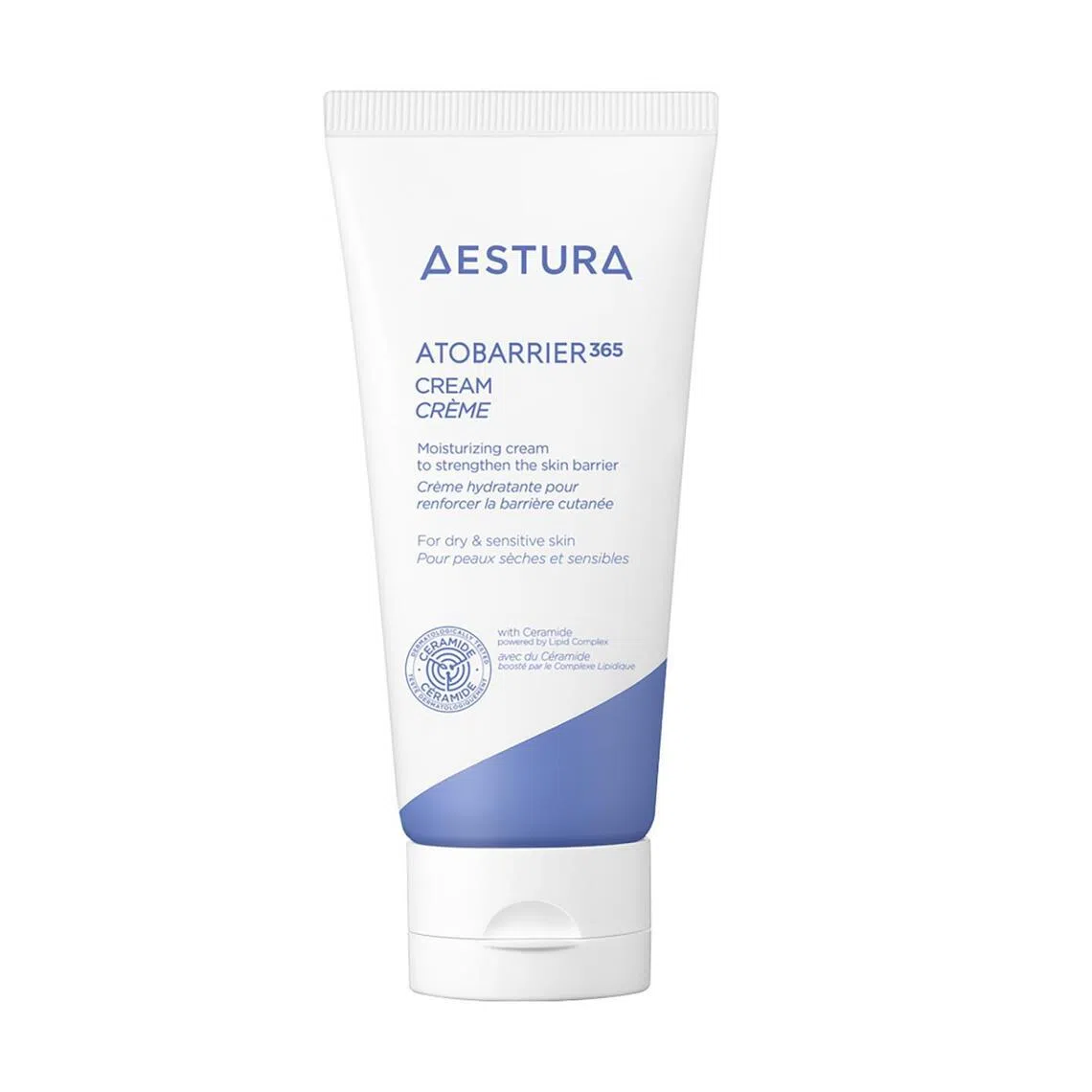 Formulated with patented high-density cermaie capsules, this product works to strengthen a dehydrated skin barrier by forming a moisture shield.