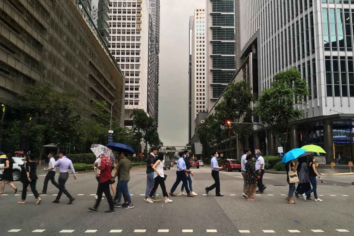 The real wage of employees is projected to fall by 2.95 per cent in 2022 due to heightened inflation in Singapore.