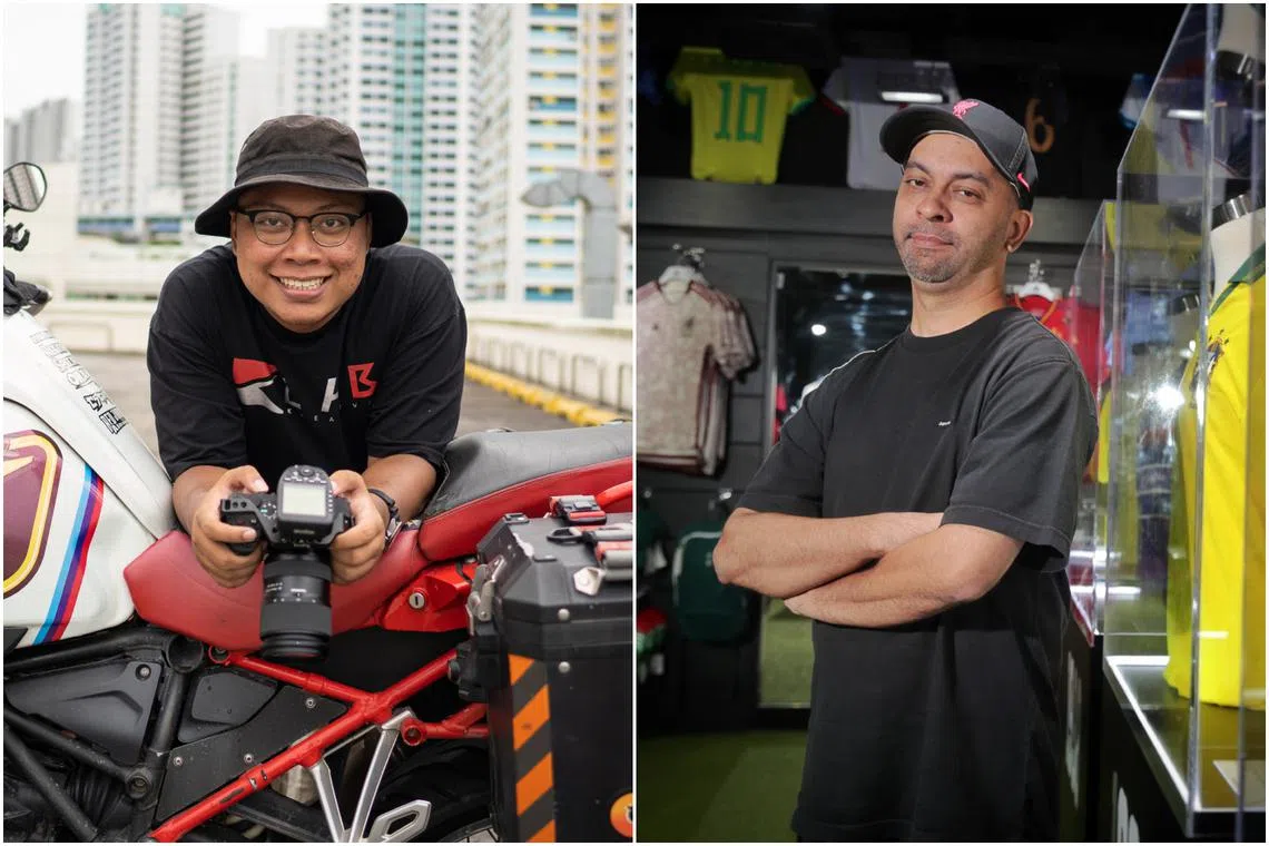 Automotive photographer Muhammad Syukri Bin Mohd Salim (left) and Weston Singapore sales director Ami Chopra.