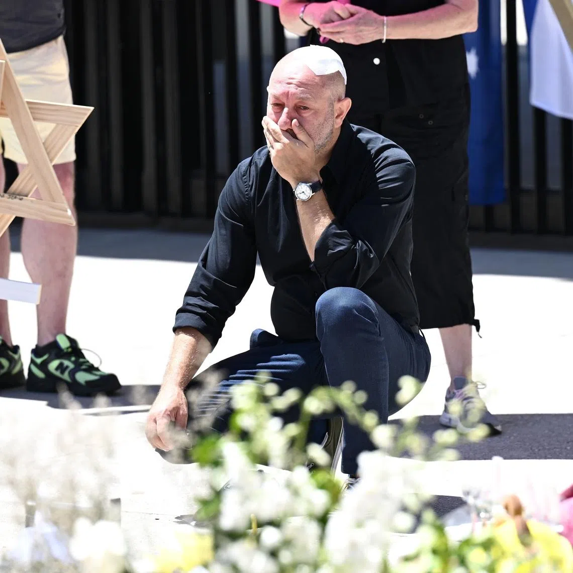 Arsen Ostrovsky said a selfie image he had sent to a friend in the aftermath was quickly distorted by AI online to make it appear as if his injuries had been faked.
