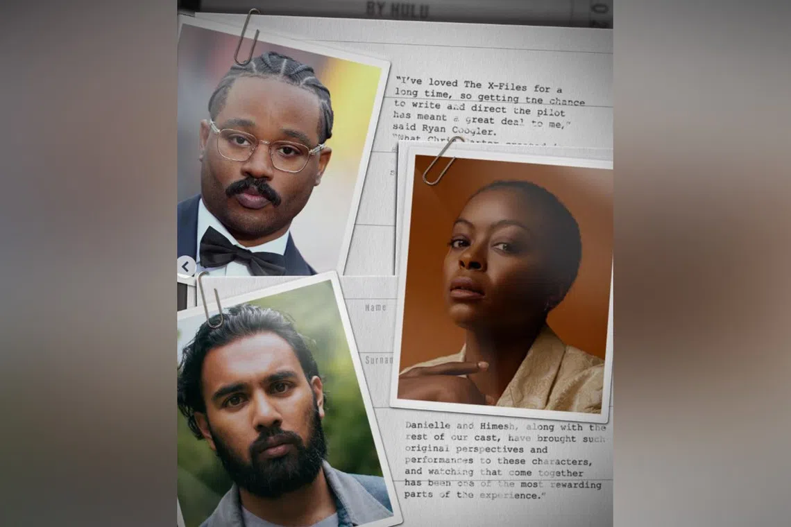 (Clockwise from top left) Ryan Coogler, Danielle Deadwyler and Himesh Patel will be part of the new The X-Files reboot.