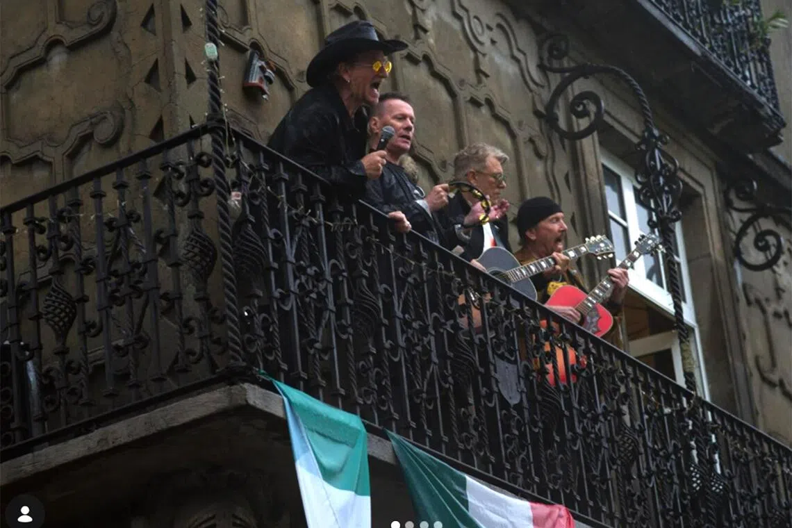 u2album24 - Irish rock band U2

source/copyright: U2/INSTAGRAM
one time use only