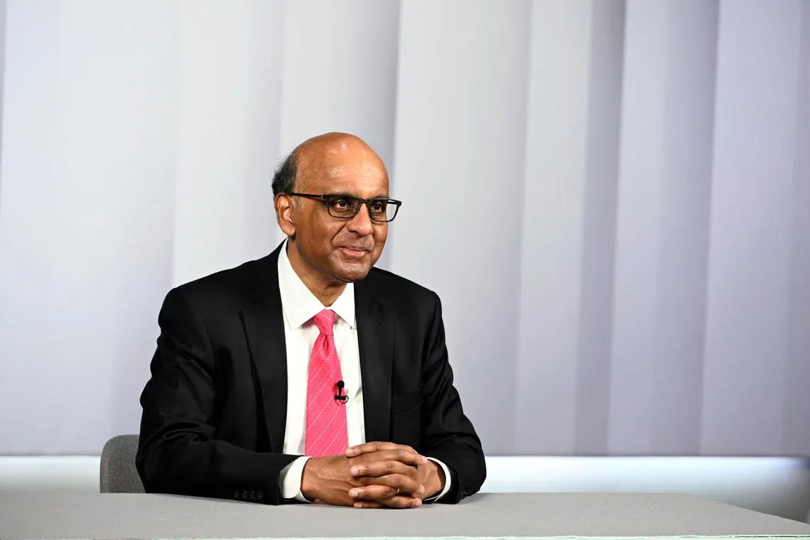 Mr Tharman Shanmugaratnam pledged to give active attention to the traditional and longstanding roles of the president.