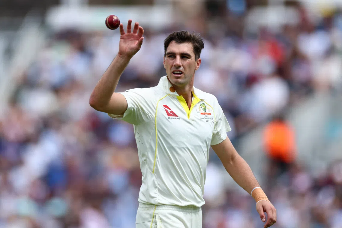 Cricket - Ashes - Fifth Test - England v Australia - The Oval, London, Britain - July 29, 2023  Australia's Pat Cummins Action Images via Reuters/Andrew Boyers
