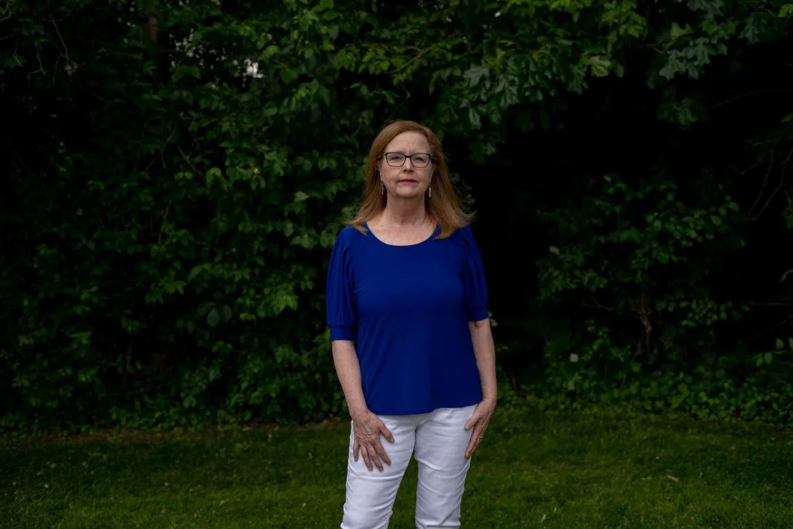 Ms Eileen Isotalo, who said that she lost 22.6kg after consulting a weight management clinic at the University of Michigan and being prescribed Wegovy.