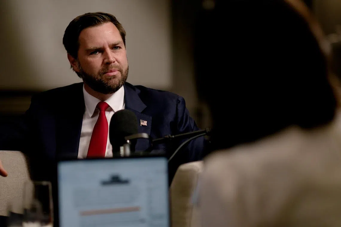 US Senator Mr Vance was asked if he recognises Trump's loss in the 2020 US elections. 