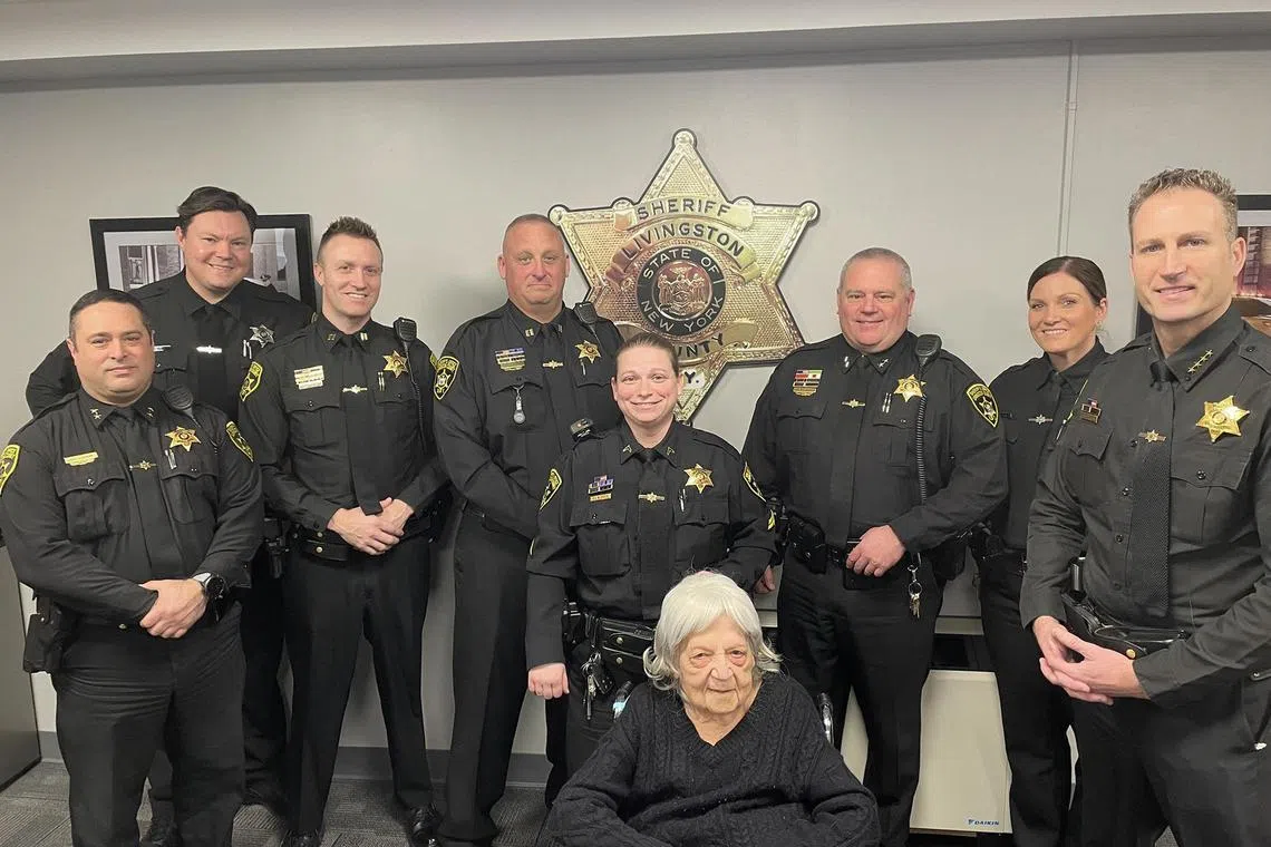 When the Avon Nursing Home resident was asked what she wanted for her birthday, her answer was to see “the inside of jail”, a place she had never been to before.