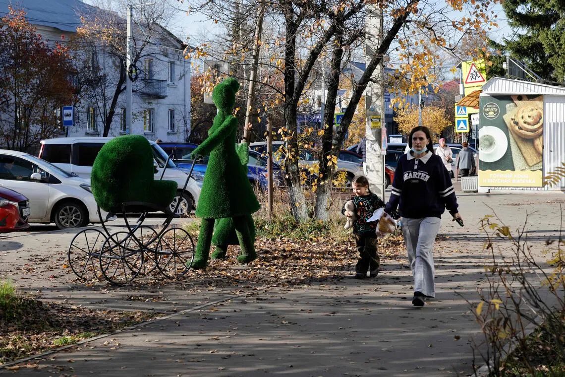 The Russian town of Shelekhov appears outwardly calm, yet many are concerned over rumours of a plague outbreak.