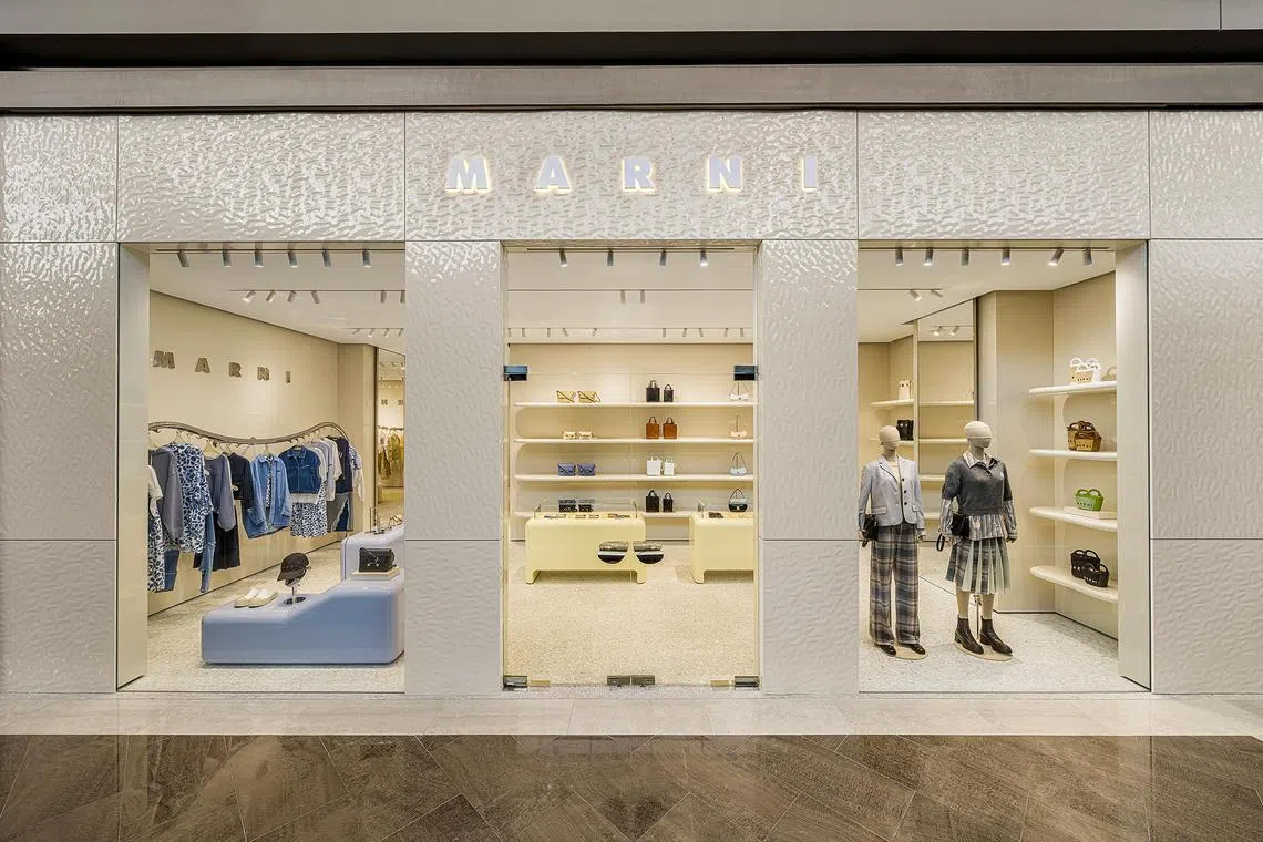 Marni Marina Bay Sands boutique.