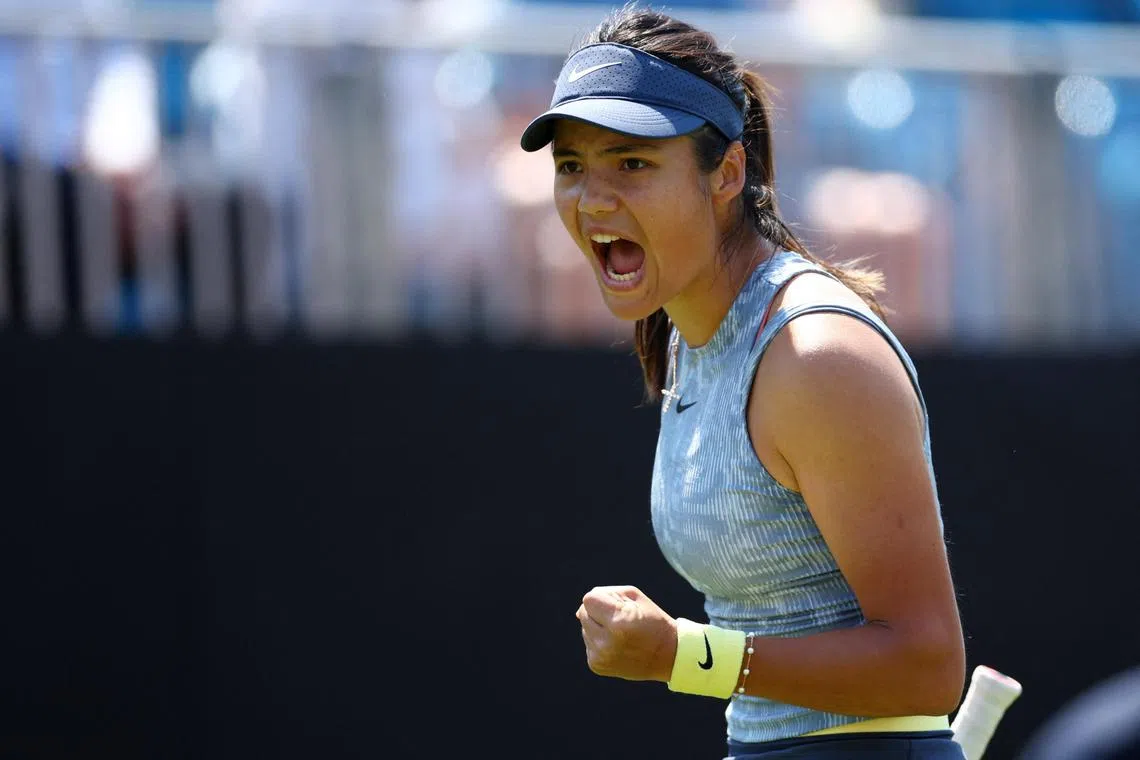 Raducanu, who won the US Open as a qualifier in 2021, has slipped to 168th in the world after an injury-plagued 2023 season.