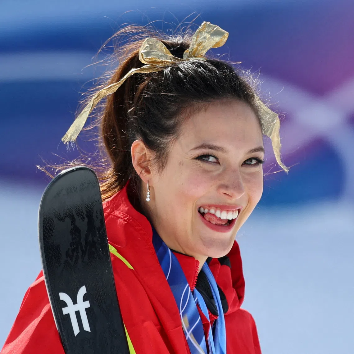 Eileen Gu is the most decorated freestyle skier in Olympic history with three golds and three silvers.