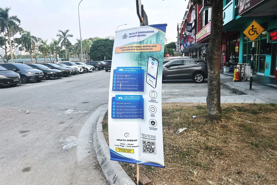 Parking attendants said that 30 per cent of lots at Jalan Geroda had been freed up since the new parking gantry was installed on Aug 21.