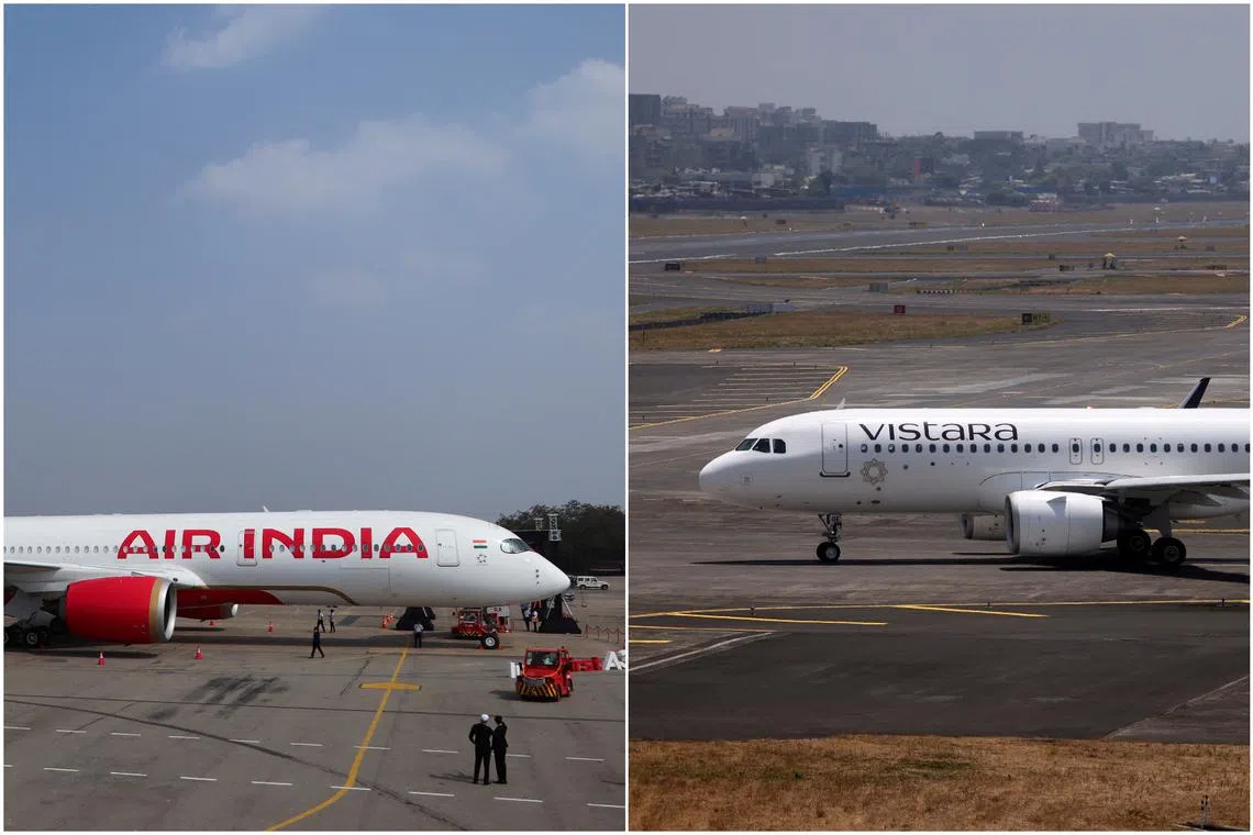 Singapore’s flagship carrier announced its plan to merge Vistara and Air India in Nov 2022.