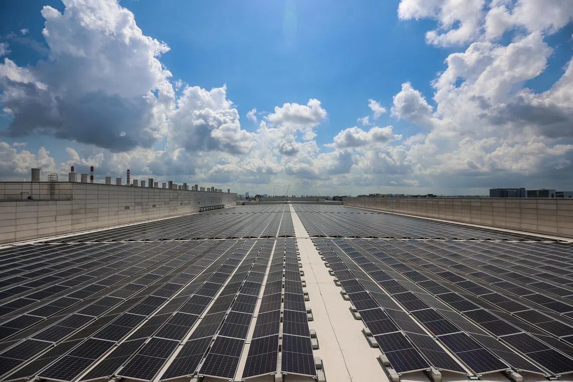 When all the panels are installed by 2024, the project will produce electricity that is able to power 6,000 homes, said Micron.