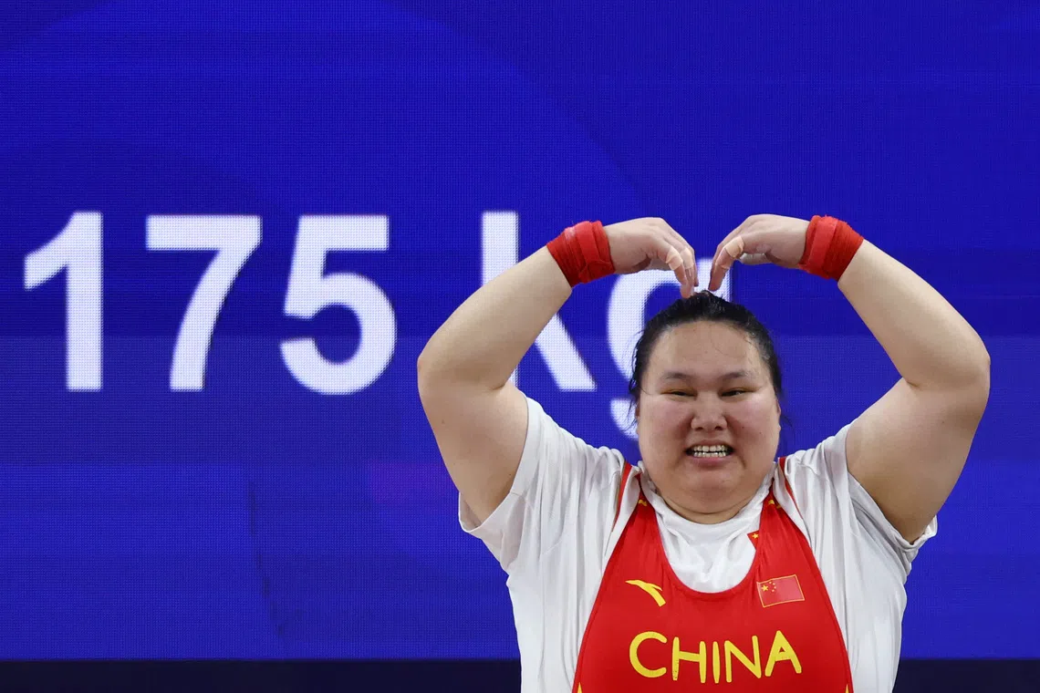 From sleeping on floor to the podium: Mission accomplished for weightlifter Li