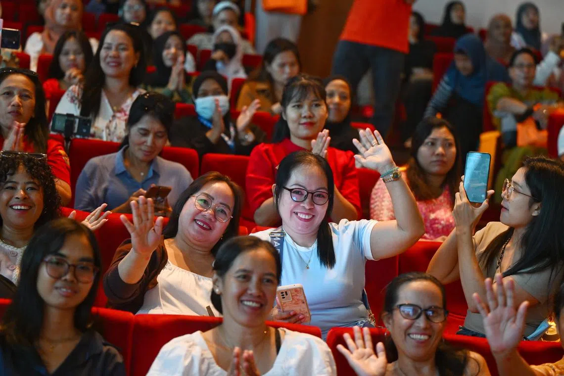 The May Day Domestic Employees' Celebration by Centre for Domestic Employees (CDE) and the NTUC on June 22, 2025.