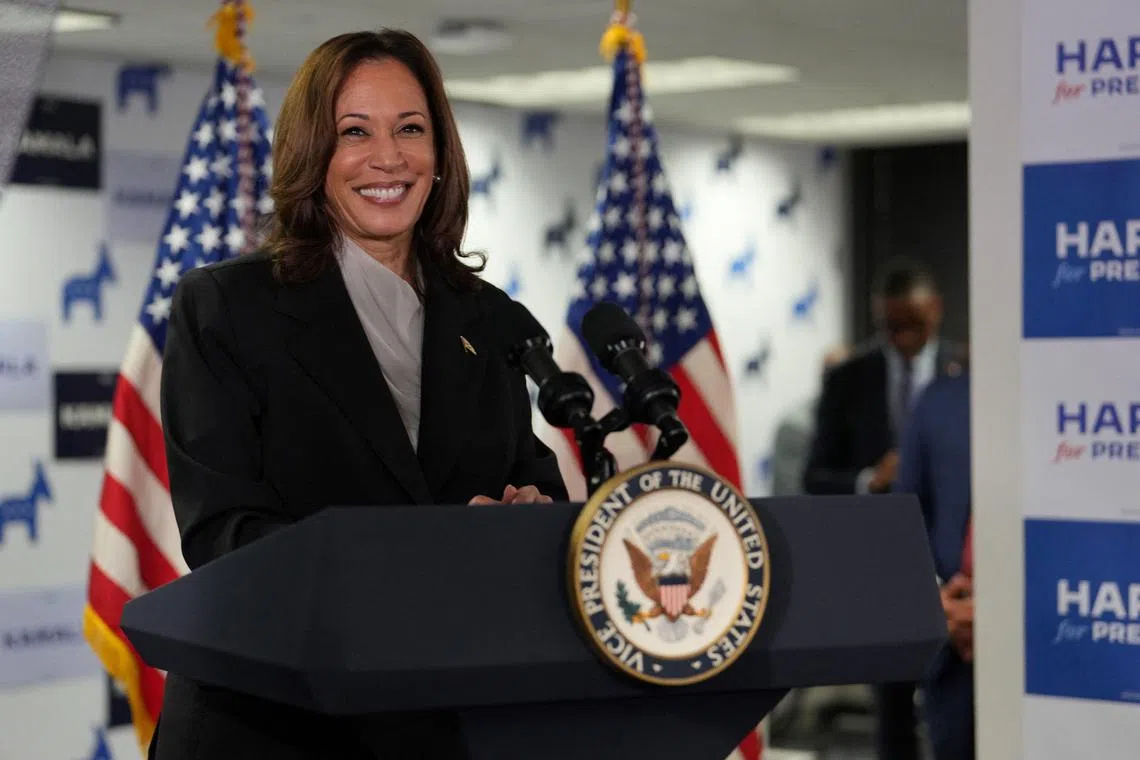 A tally late on July 22 found that Vice-President Kamala Harris crossed the magic number of 1,976 pledged delegates needed to clinch the spot at the top of the ticket.