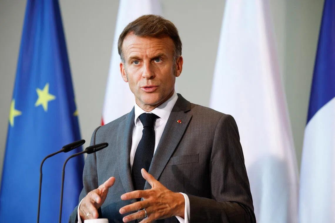 Syria expecting Macron in first post-Assad visit by Western head of state