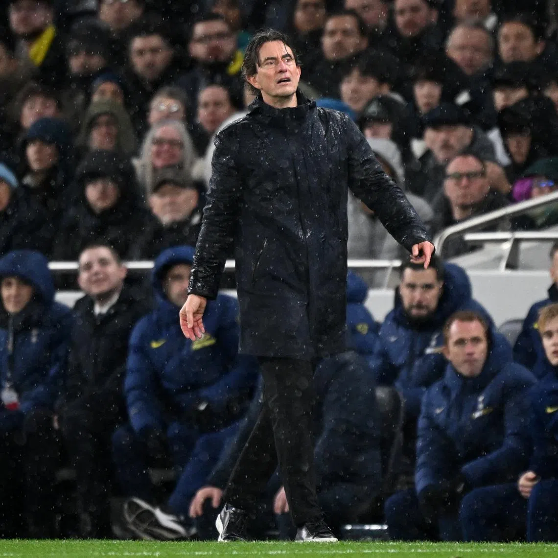 Soccer Football - UEFA Champions League - Tottenham Hotspur v Borussia Dortmund - Tottenham Hotspur Stadium, London, Britain - January 20, 2026 Tottenham Hotspur manager Thomas Frank REUTERS/Dylan Martinez