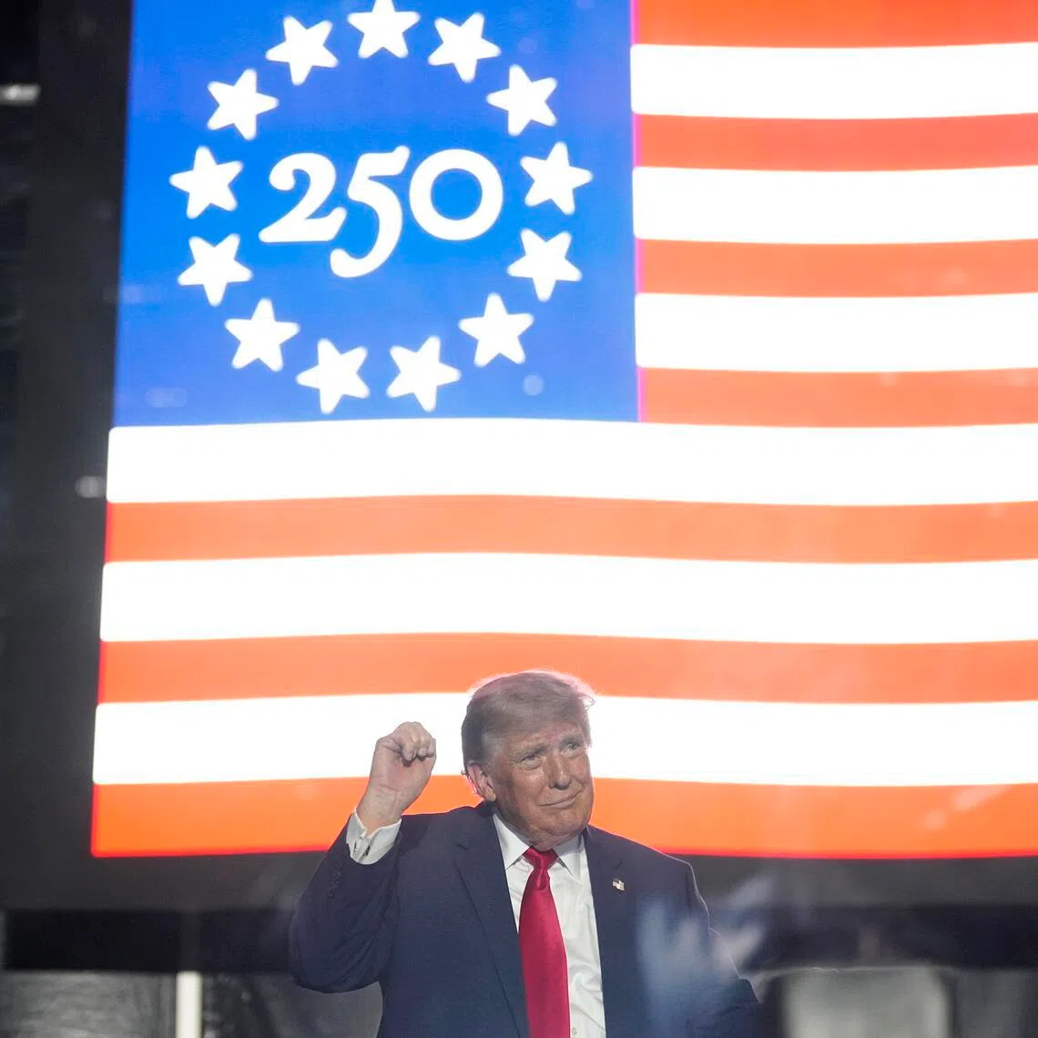 US President Donald Trump promised a new American “golden age” and cast himself as the leader who restored the country’s strength after years of decline.