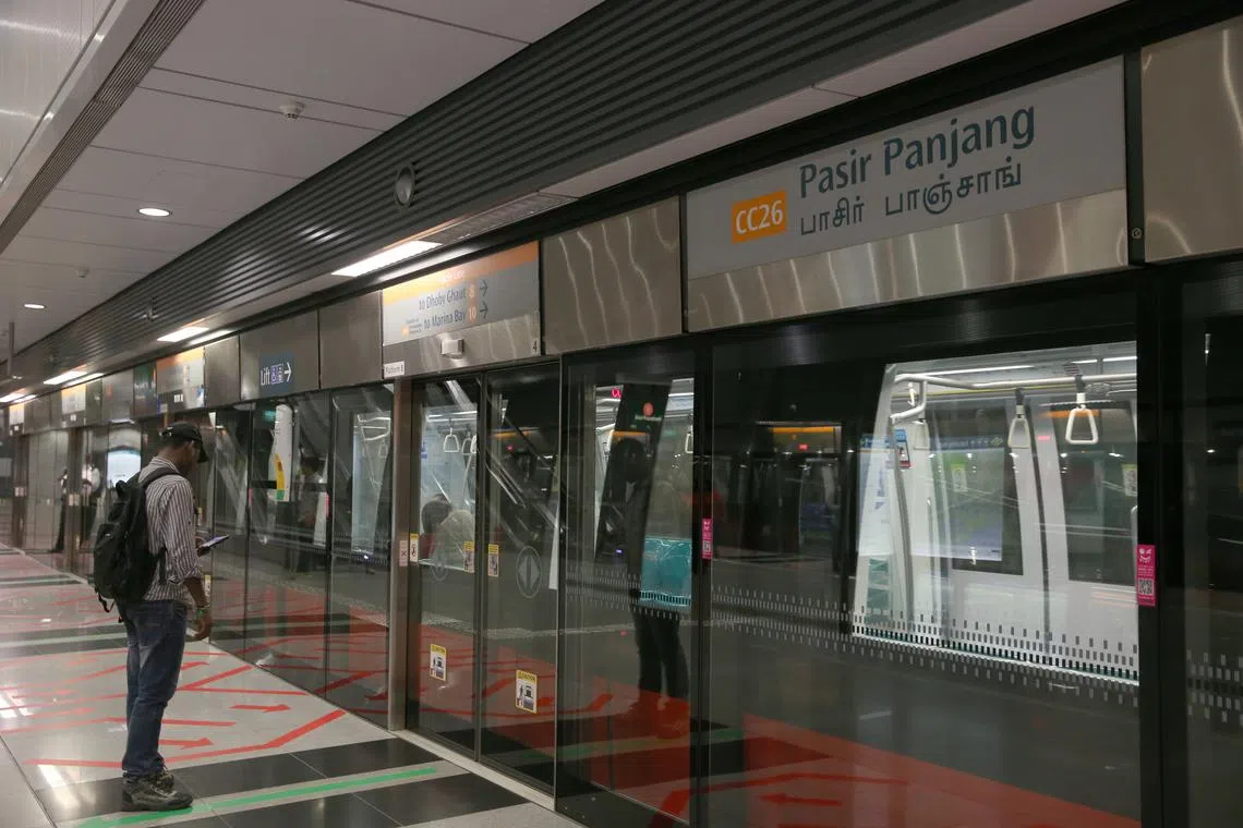 Commuters getting to and from Haw Par Villa and Pasir Panjang stations can use existing bus services.