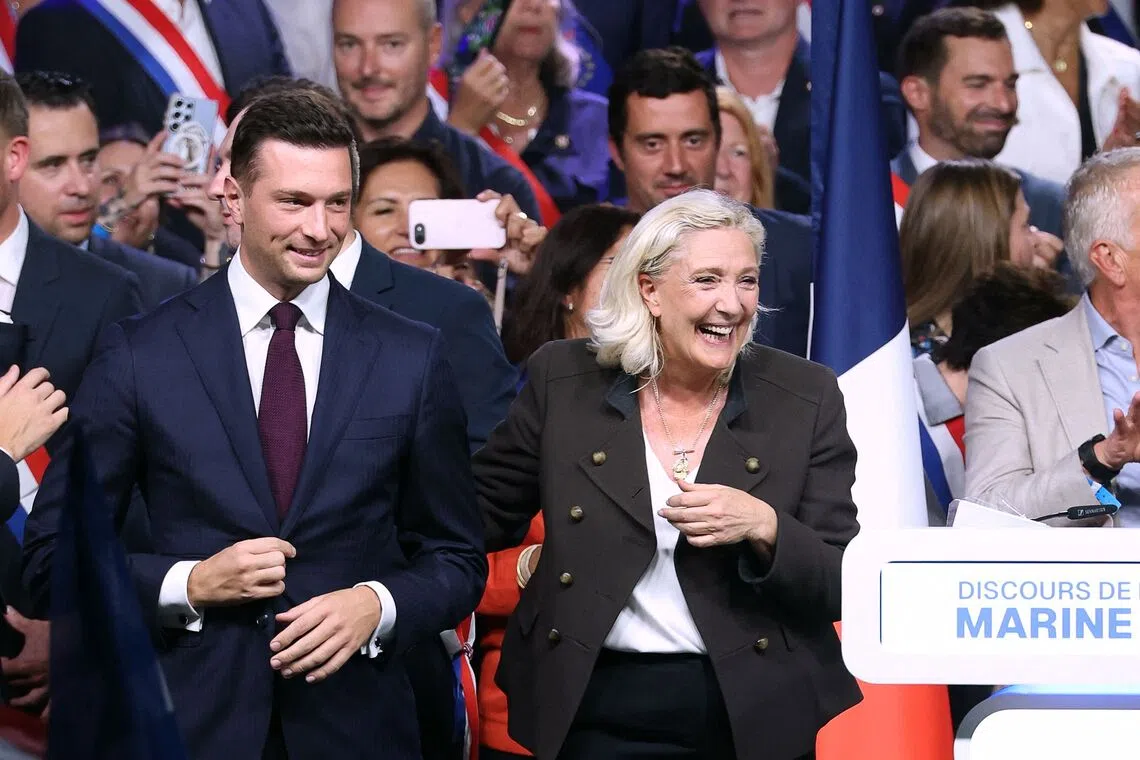 French must come first, far-right leader Marine Le Pen says at presidential campaign launch