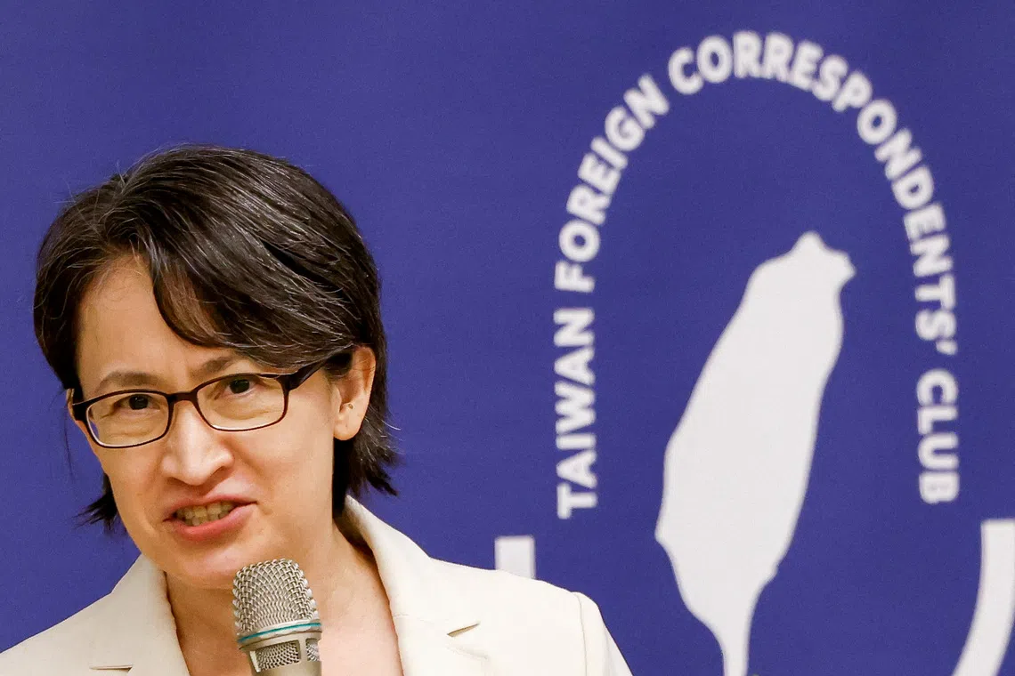 Taiwanese Vice-President Hsiao Bi-khim's remarks come amid EU concern about China’s restrictive trade measures.