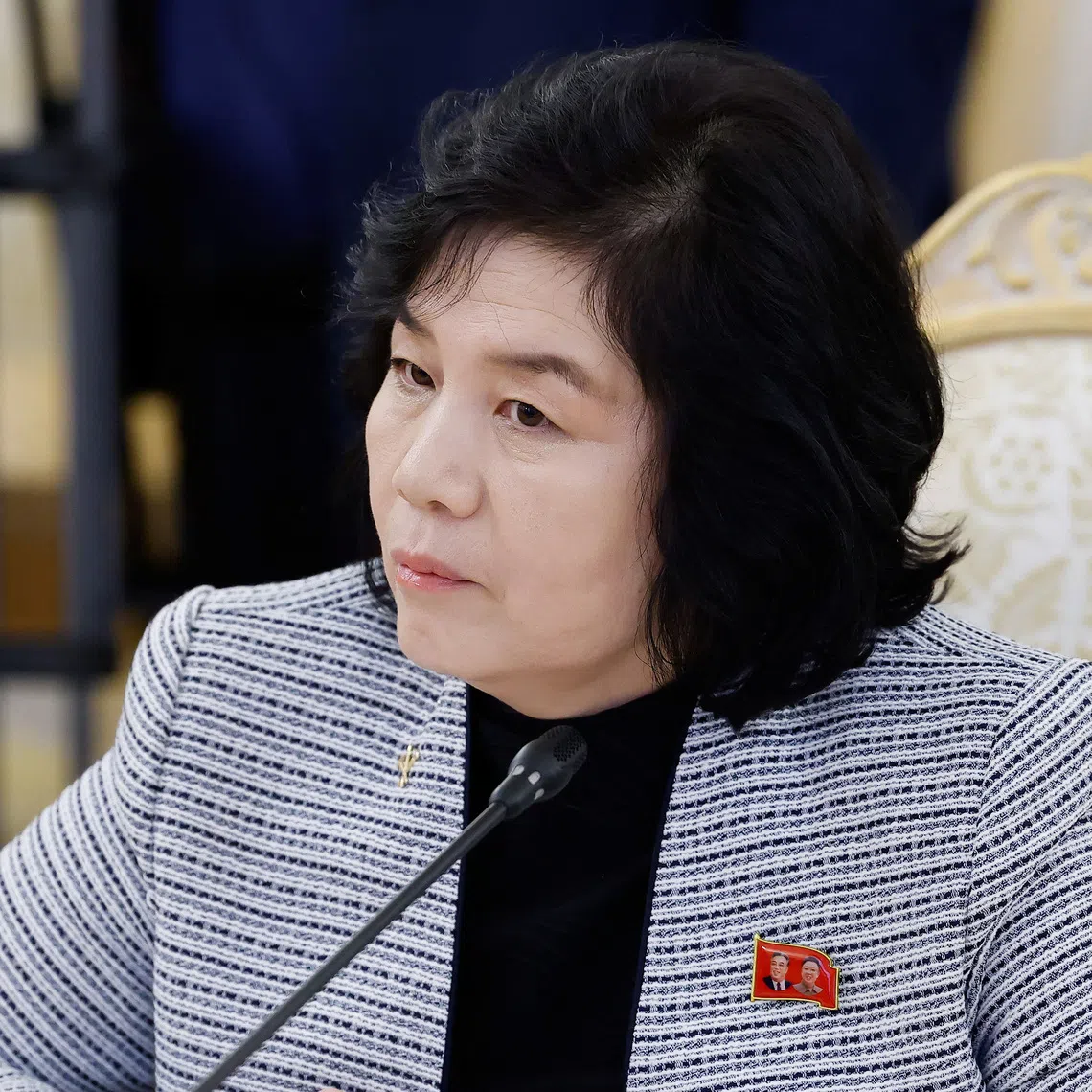 North Korean Foreign Minister Choe Son Hui  said the demand by G-7 ignored North Korea's constitution.