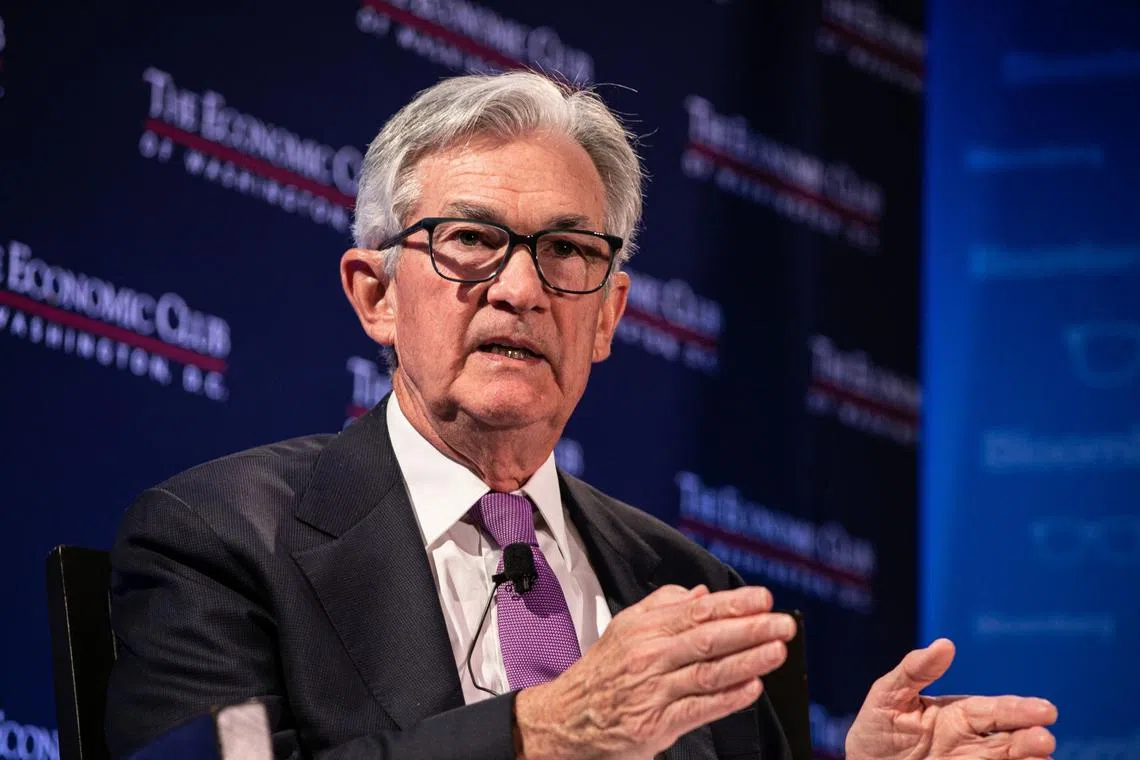 Stronger-than-expected economic data could bring more rate hikes, Mr Powell said.