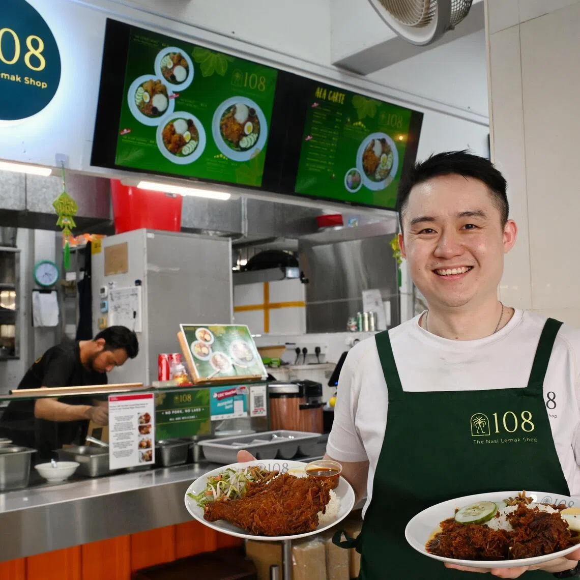 Mr Daniel Bong operates 108 The Nasi Lemak Shop in Tanjong Pagar.