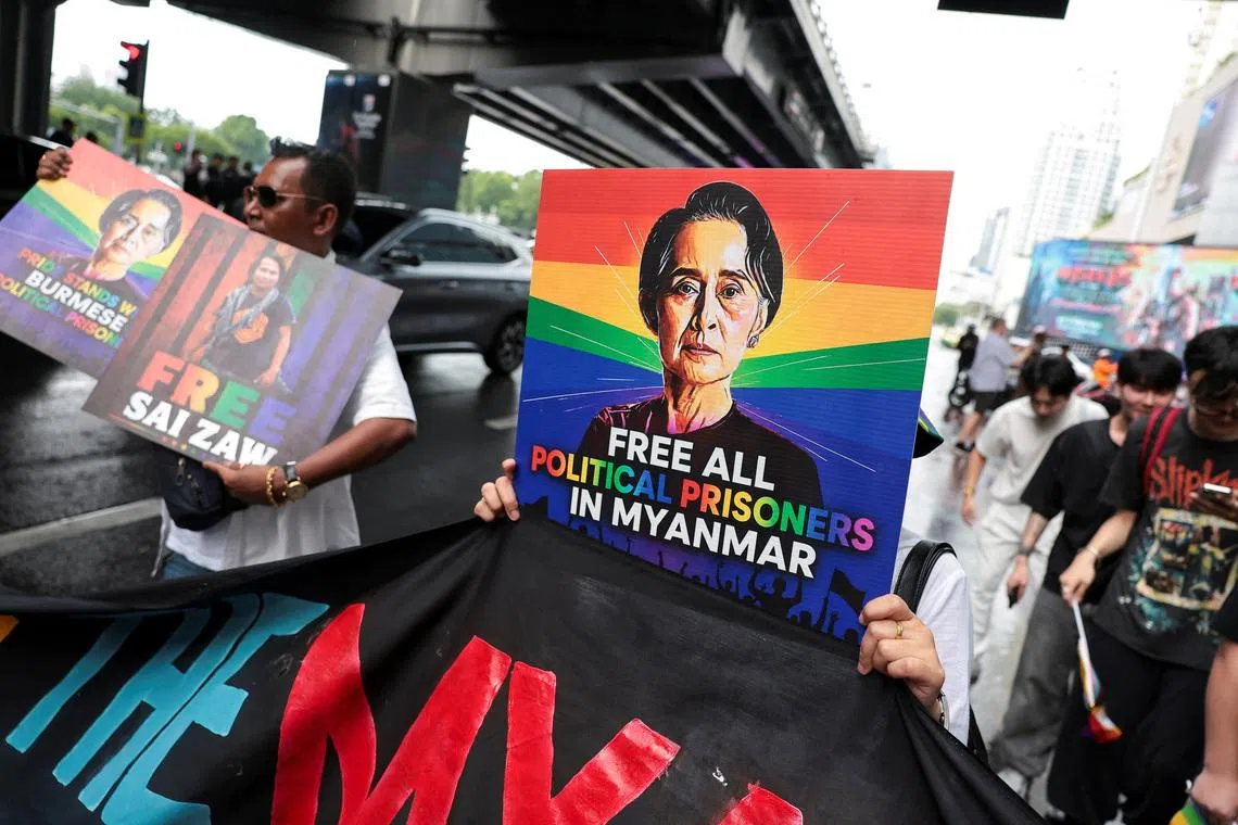 Son of Myanmar’s Aung San Suu Kyi demands proof of life from military government
