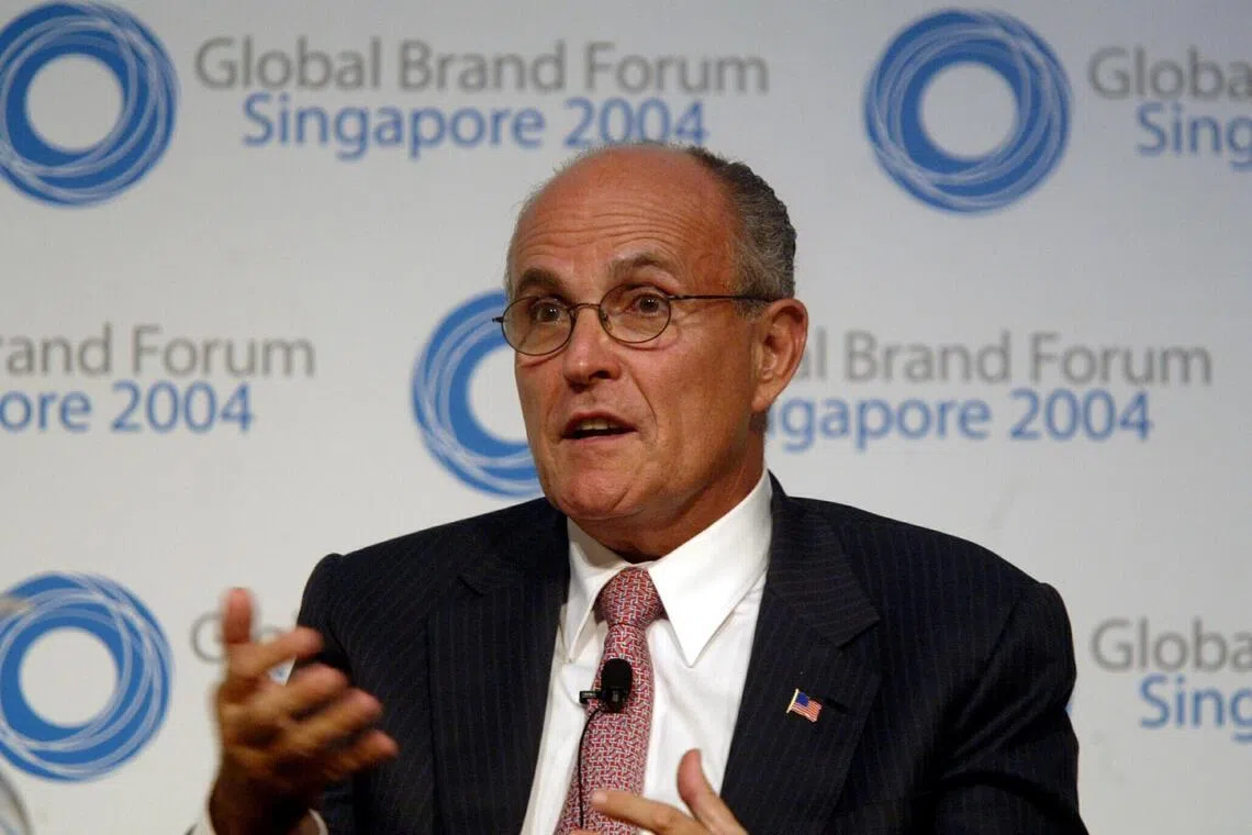 Former New York City mayor Giuliani hospitalised in critical condition