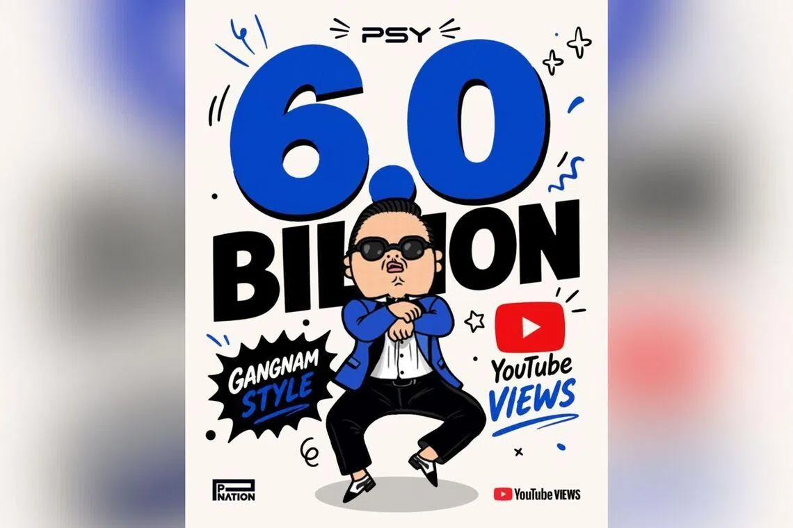 The video crossed the six-billion-view mark on July 17, nearly 14 years to the day after it was released on July 15, 2012.